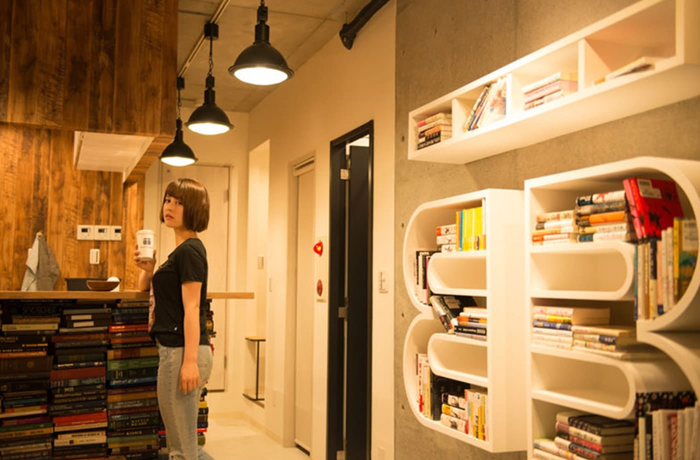 BookTeaBed AZABU-JUBAN 店内イメージ